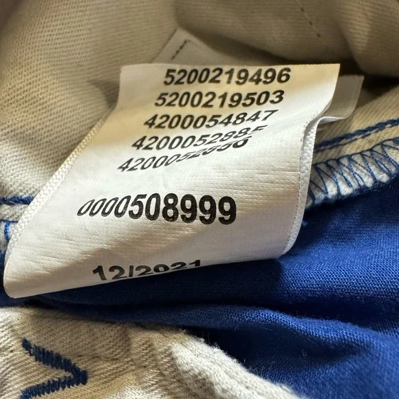 Vans Range Elastic Shorts Men's Small Blue Drawstring Stretch Casual - Picture 4 of 5